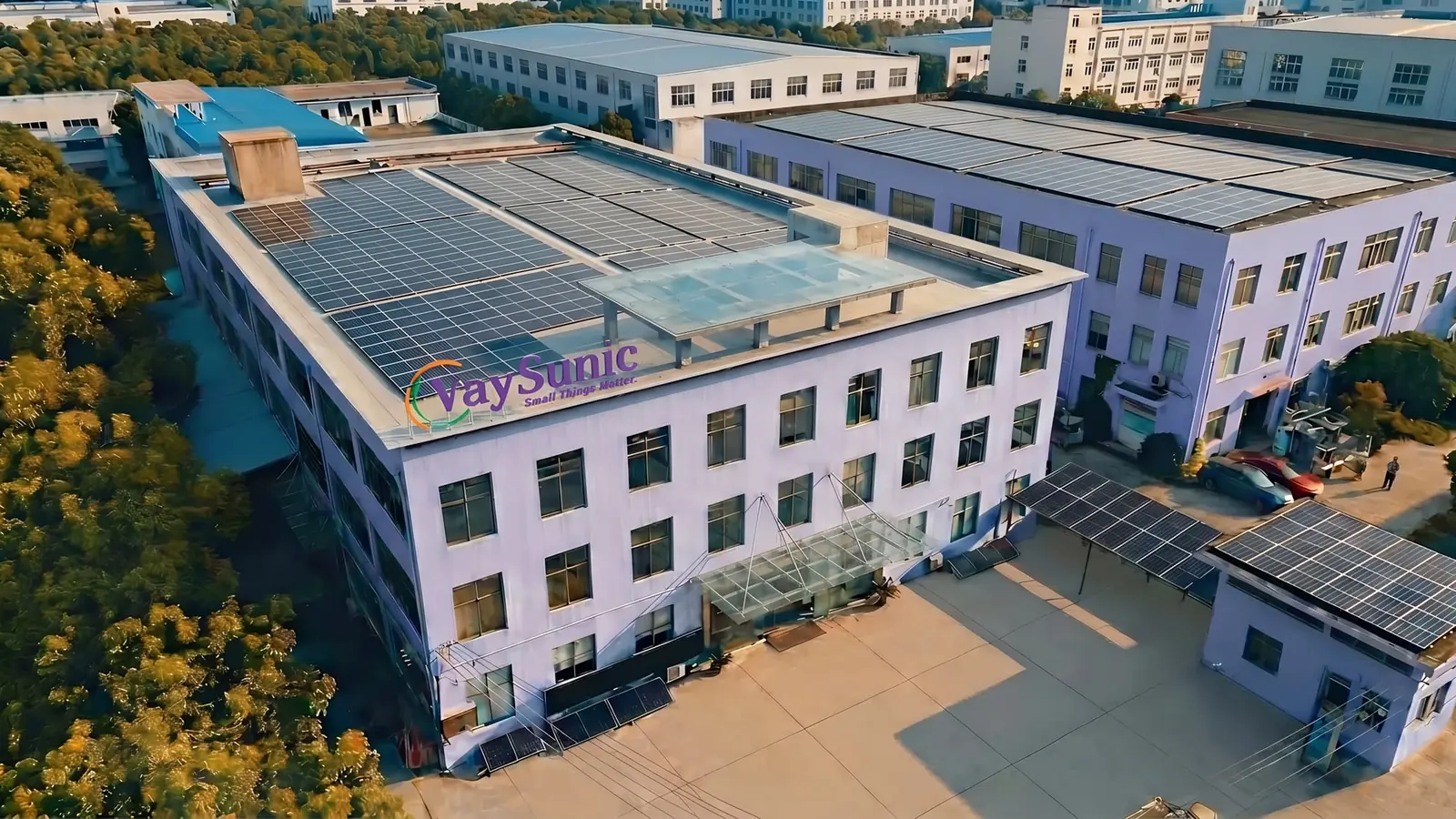 VaySunic 生产基地鸟瞰图